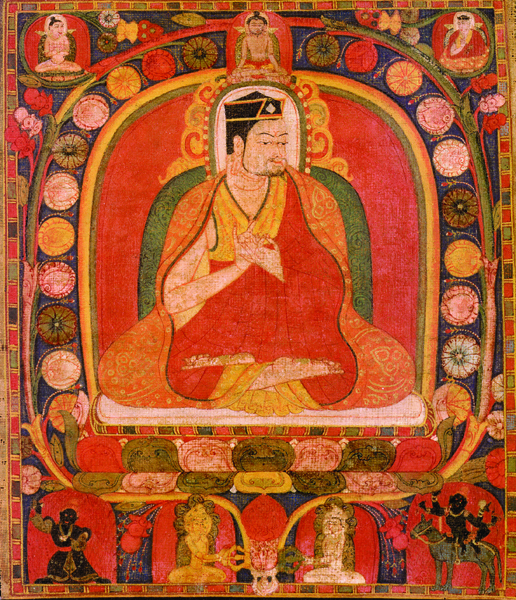 Le IIe Karmapa, Karma Pakshi. Avec l’aimable autorisation de la Collection Michael J. et Beata McCormick. www.himalayanart.org
